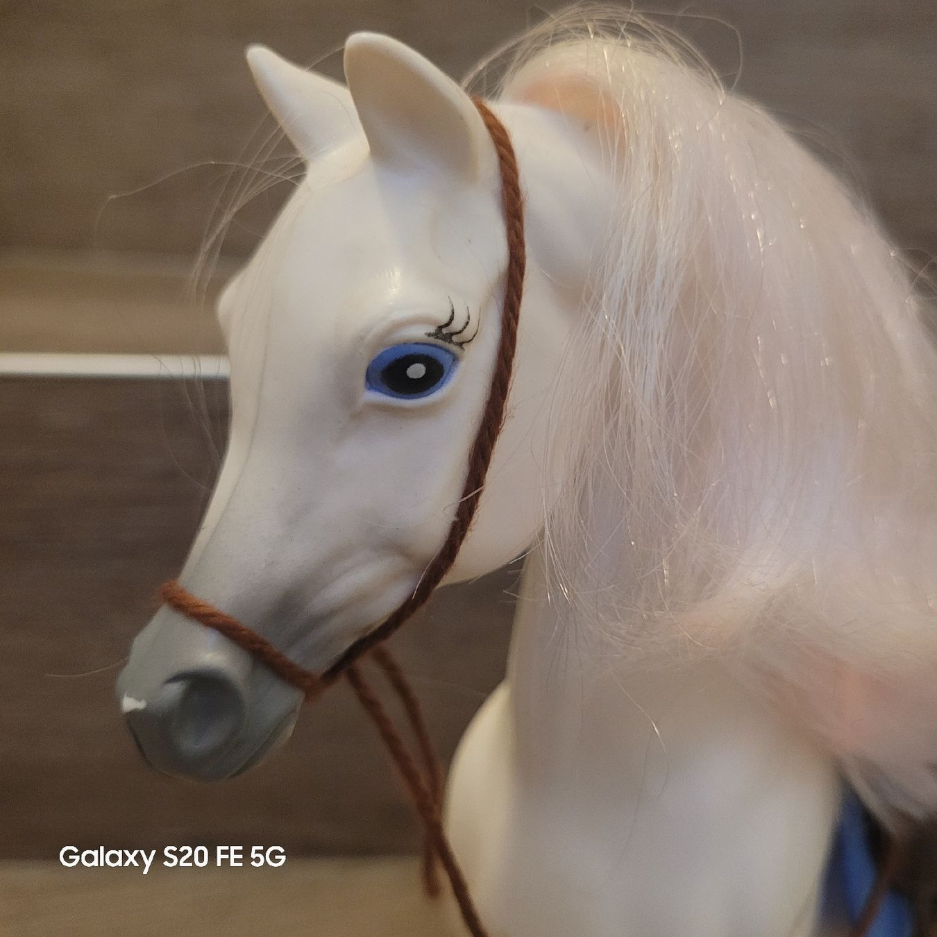Giocattoli: Barbie Pferd weiss mit Rosa Behang – Usato da Niederbuchsiten venduto da klengyel 6