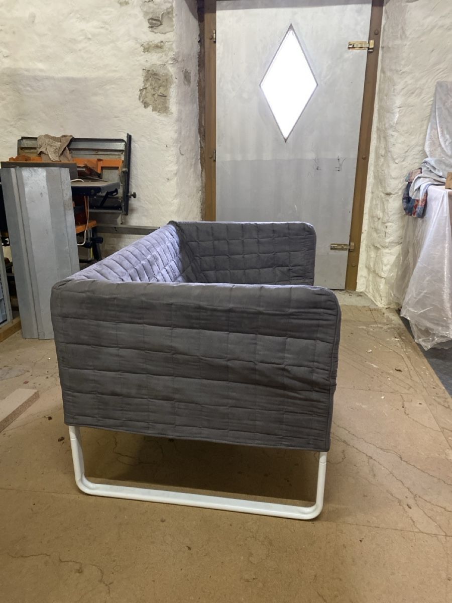Divani: Gemütliches graues 2er Sofa – Usato da Baden venduto da jafer_25 1