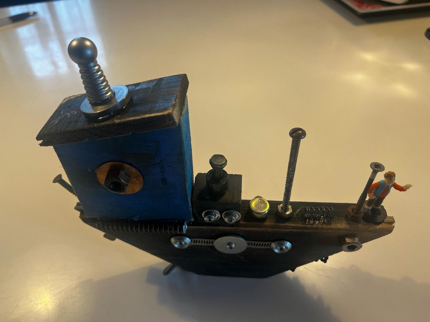 Tutte le decorazioni: Recycling Schiffe Handgefertigt  – Usato da Wetzikon ZH venduto da ott_582w 8