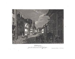 Zofingen Aquatinta von Schmid 1836