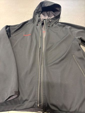 Mammut Softshell Jacke mit Kapuze schwarz gebraucht XL