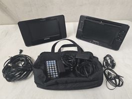 Scott tragbarer DVD-Player mit Zusatzmonitor und Tasche