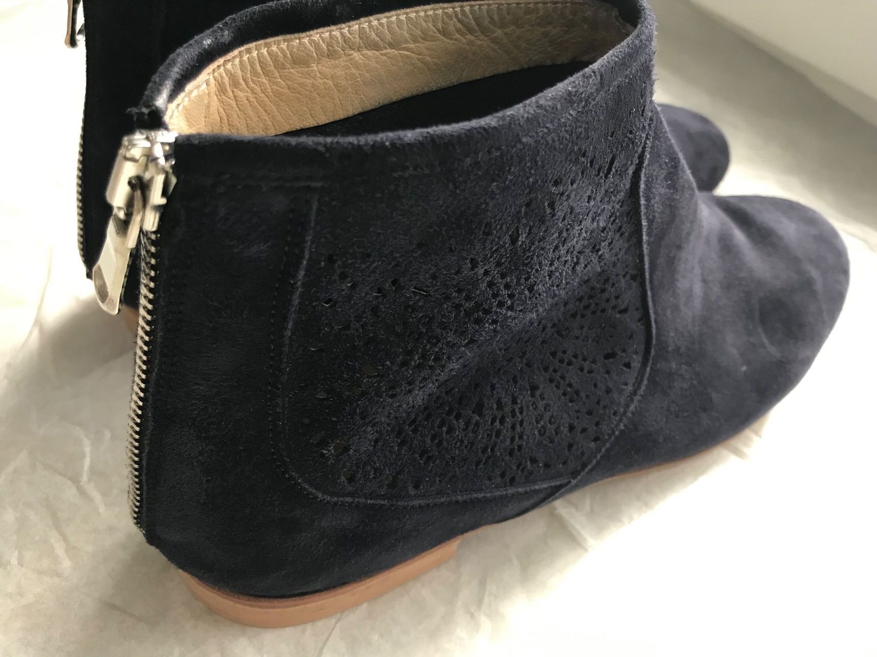 Scarpe da donna: Stiefelette blau Eduardo Beni – Usato da Niederteufen venduto da mix18 1