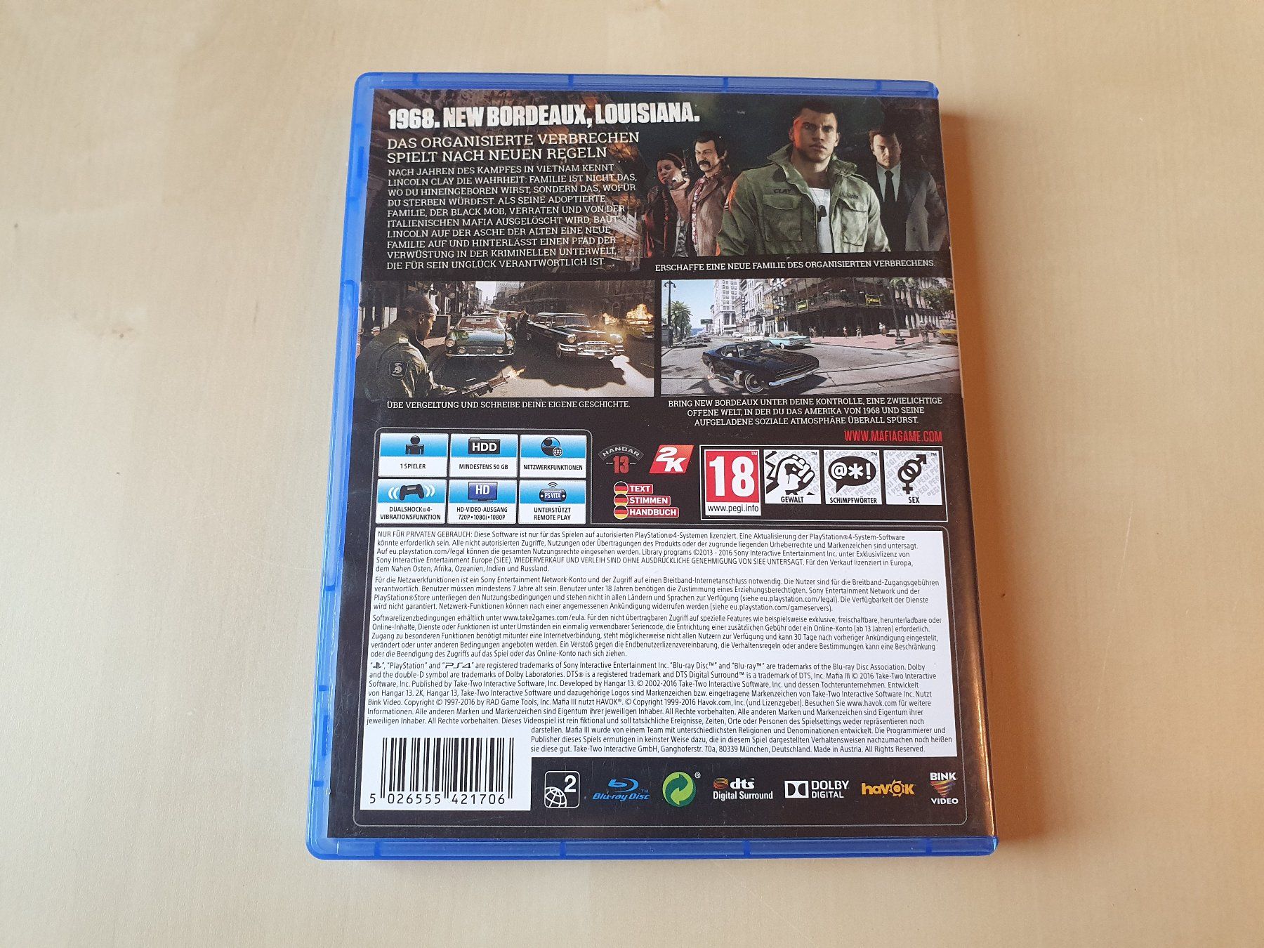 Sony Giochi: Mafia III – Usato da Stansstad venduto da collectorsshop 1