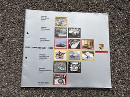 Porsche Broschüre Firmenportrait 1985