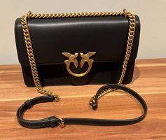 Pinko Handtasche Schultertasche Schwarz, neu & Unbenutzt