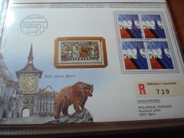 FDC Bern 800 Jahre 1991, mit Marke 1941 **