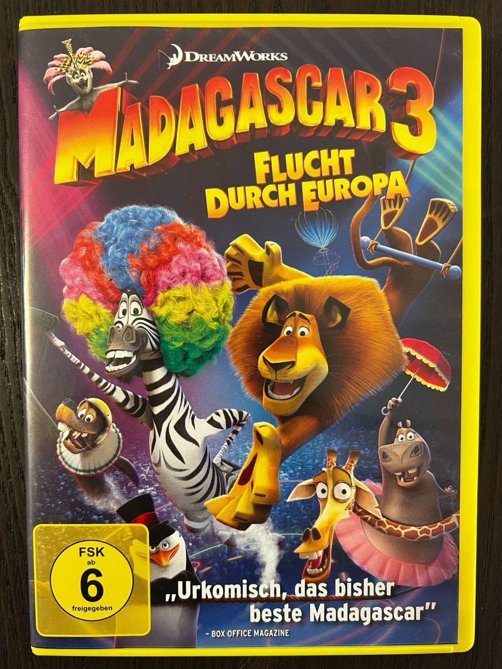 Tutti i DVDs: Madagascar 3 – Usato da Zürich venduto da FilmFreunde
