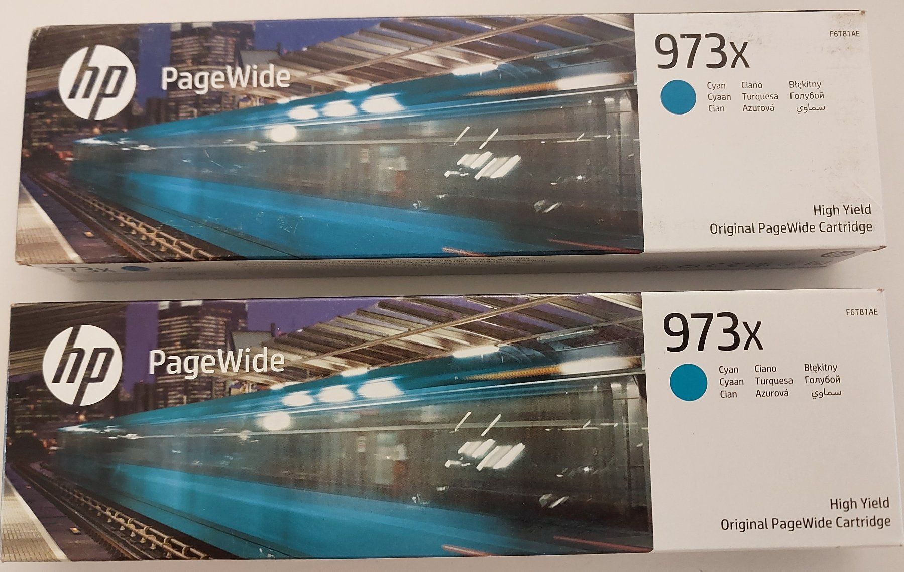 HP 973X Original Cyan Tintenpatronen 2 Stück - fabrikneu (Neu und ...