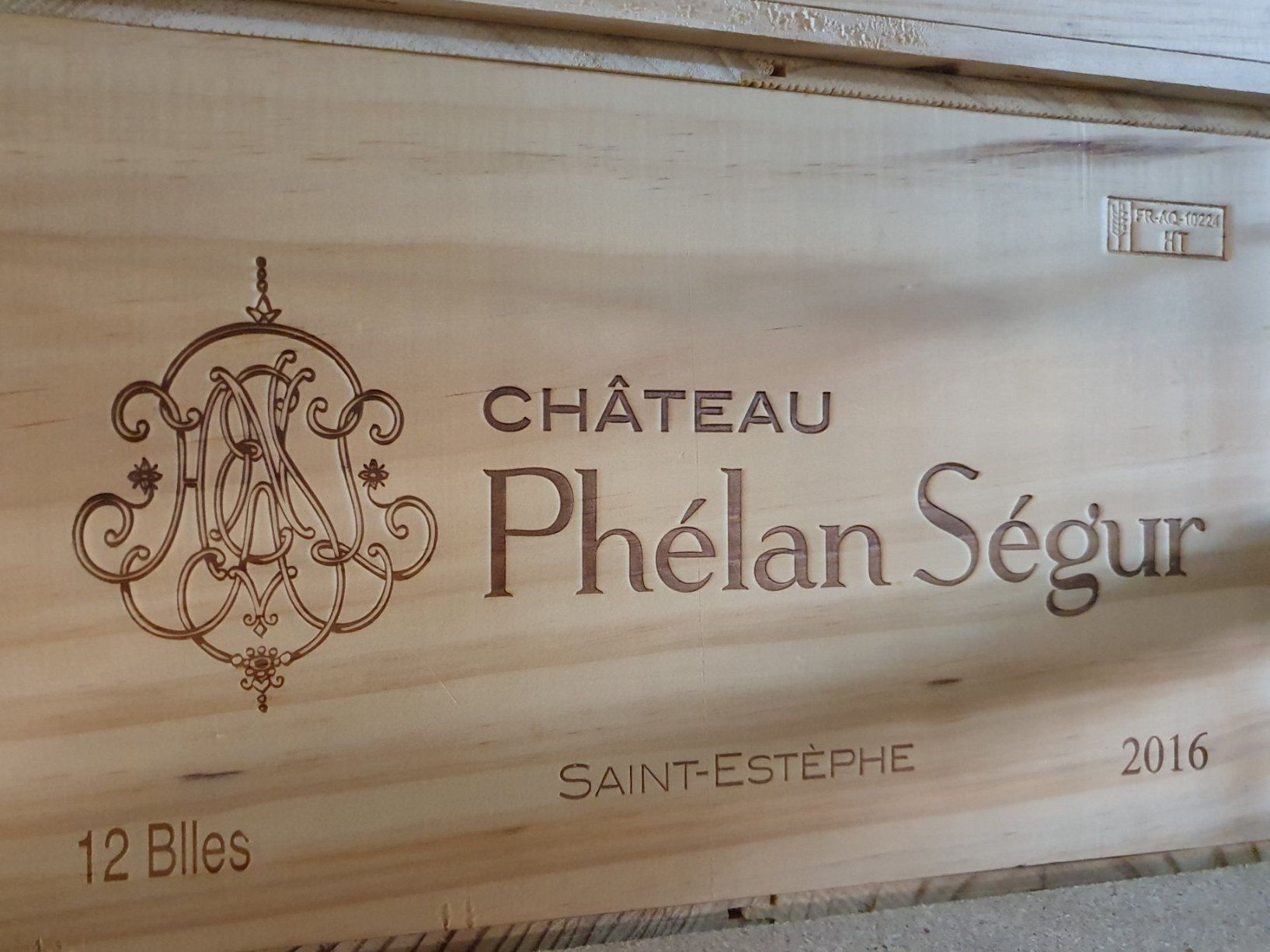 Château Phélan Ségur Vino: Château Phélan-Ségur 2016 OHK – Nuovo e nell'imballaggio originale da Bubendorf venduto da LupoZuversicht