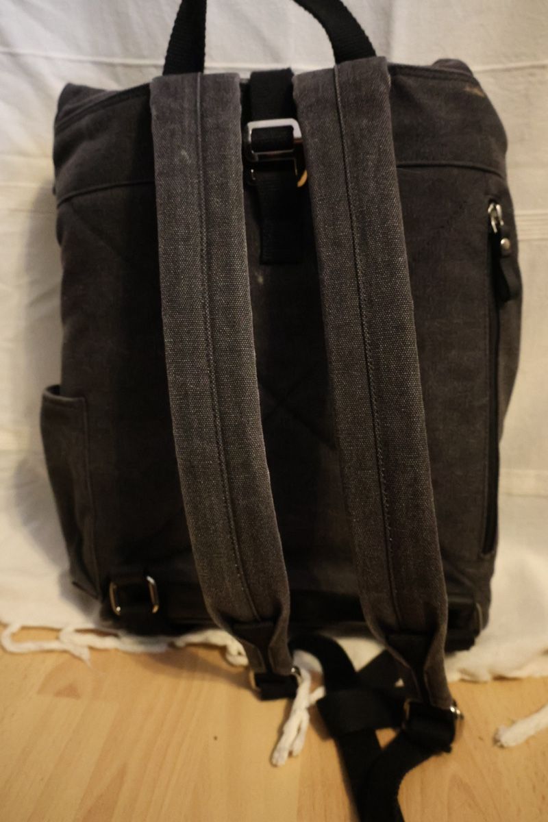 Zaini: Rucksack Canvas Grau – Usato da Disentis/Mustér venduto da stef7000 1