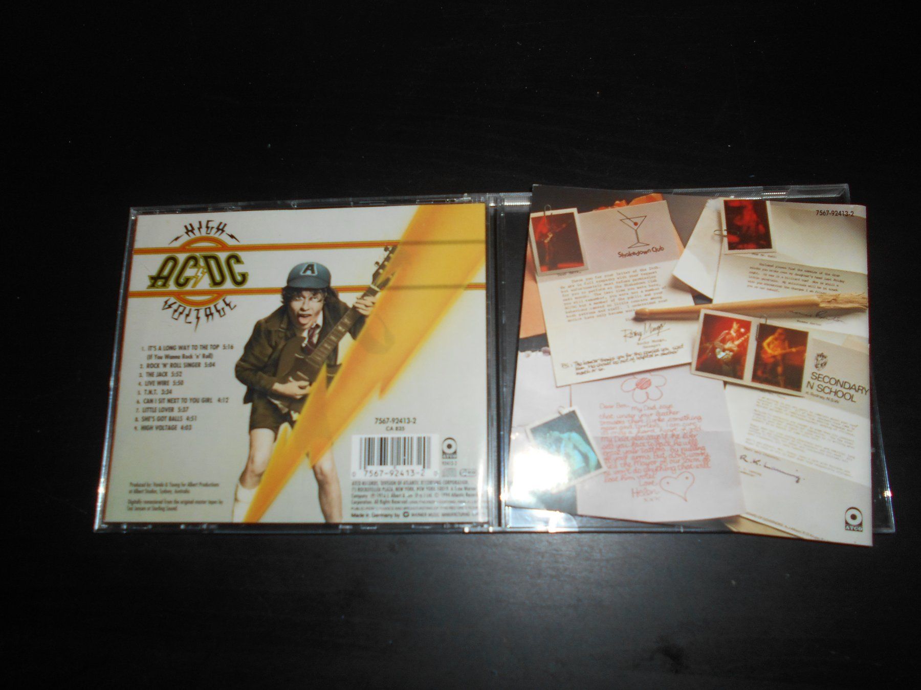 CD: AC/DC – High Voltage / 1976 – Usato da Aarberg venduto da witchhunter01 1