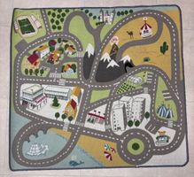 Tapis de jeu pour enfants - Ville imaginaire et colorée!