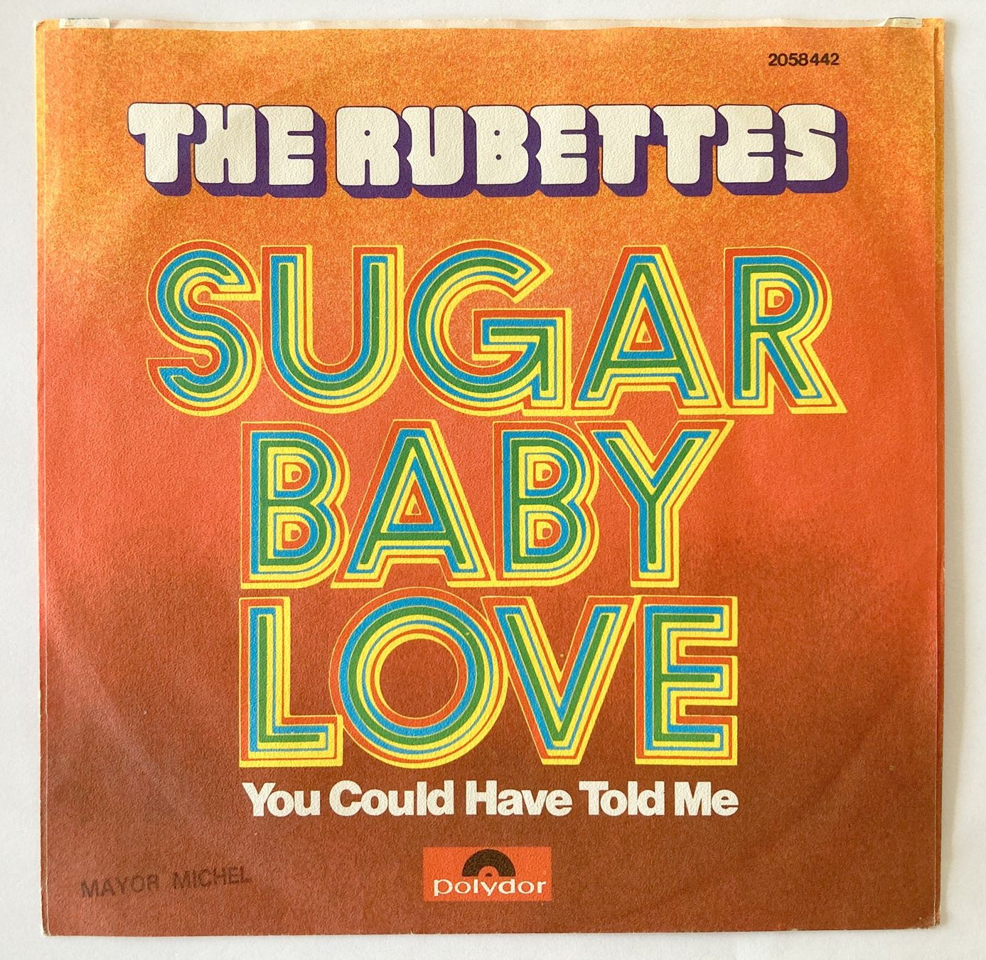 Dischi in vinile: THE RUBETTES - SUGAR BABY LOVE – Usato da Bottens venduto da hotter-than-hell 1