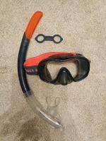 Taucherbrille und Schnorchel