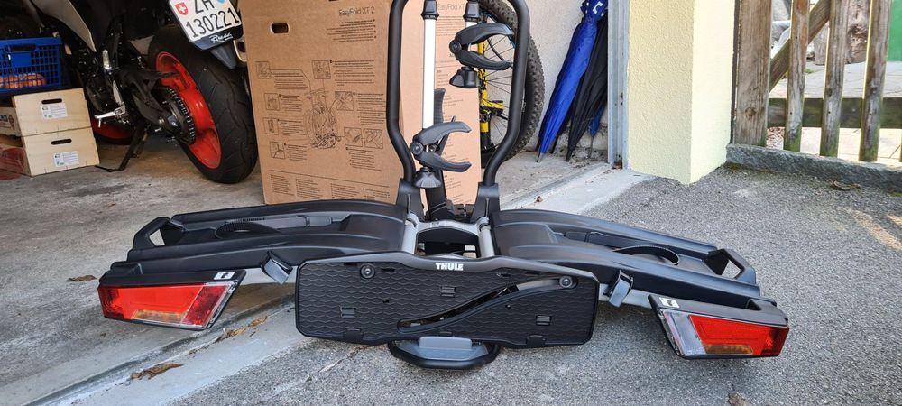 Fahrradtr ger Thule Easy Fold XT2 Alu Kaufen auf Ricardo