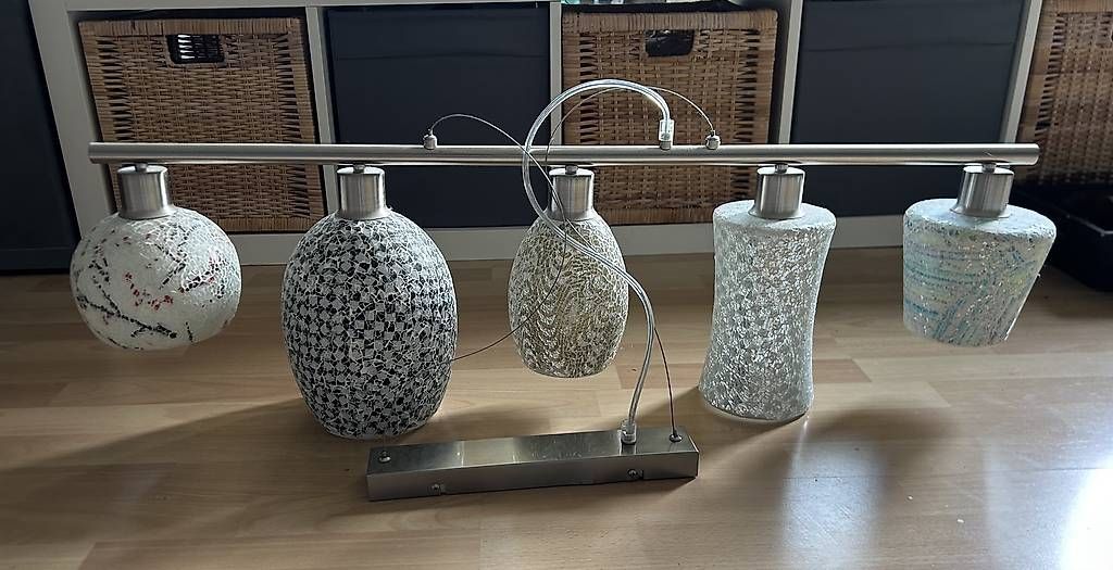 Lampadari & plafoniere: Glas-Mosaik-Deckenlampe  – Usato da Oensingen venduto da Focus1975