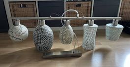 Glas-Mosaik-Deckenlampe 