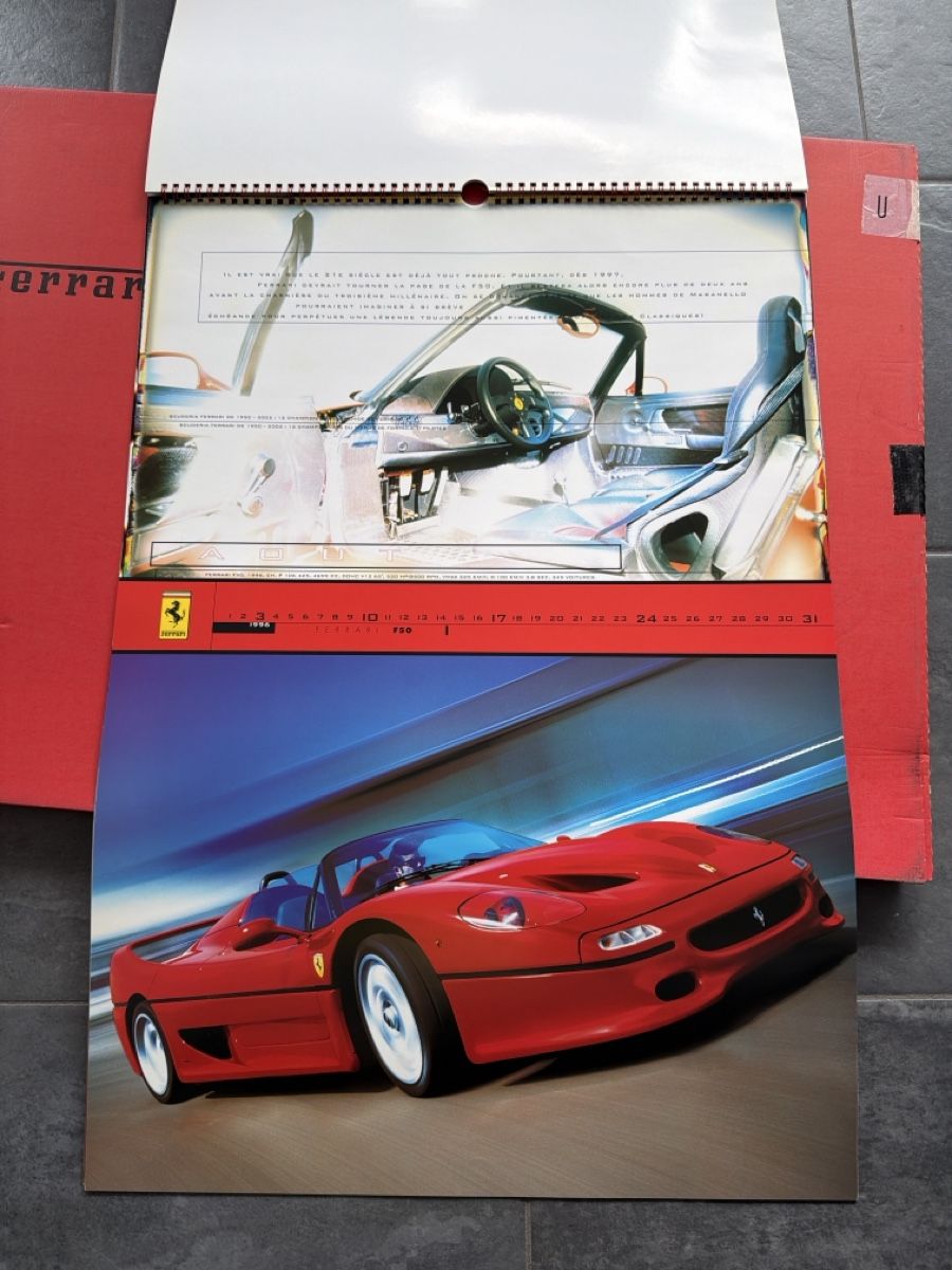 Ferrari Calendari: Original Ferrari Kalender 2003 – Usato da Wolfwil venduto da Rolex1 7