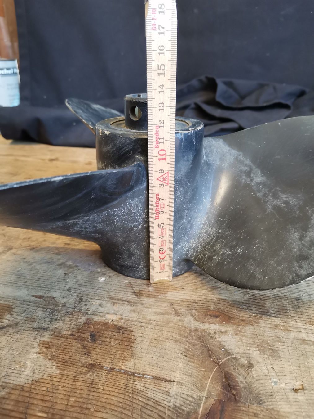 Barche: Schiffschraube, Schiffsschraube, Propeller, Nautik Dekoratio – Usato da Wiedlisbach venduto da materialkreislauf 1