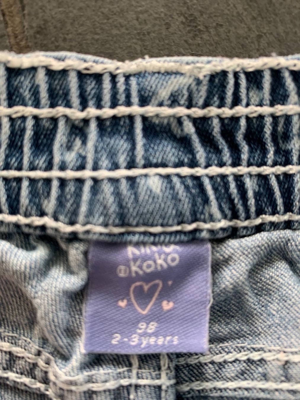 Pantaloni: 2 paar Denim Kinder Jeans, Grösse: 86 / 92 und 98 – Usato da Stetten SH venduto da Urlaub 3