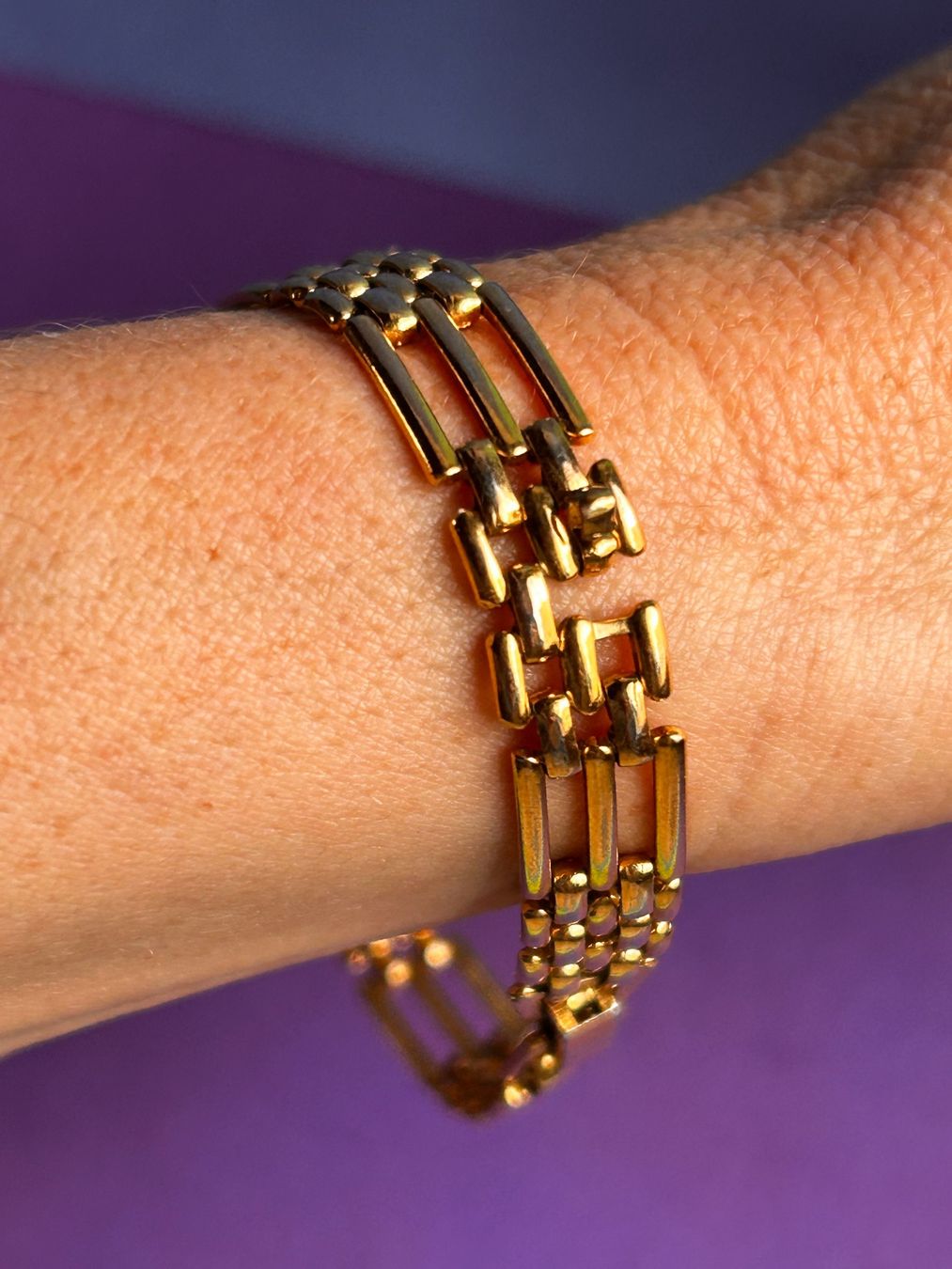 Armbänder & -reifen: Armband vergoldet (21cm) – Gebraucht aus Laufen von Bellebellezza 2