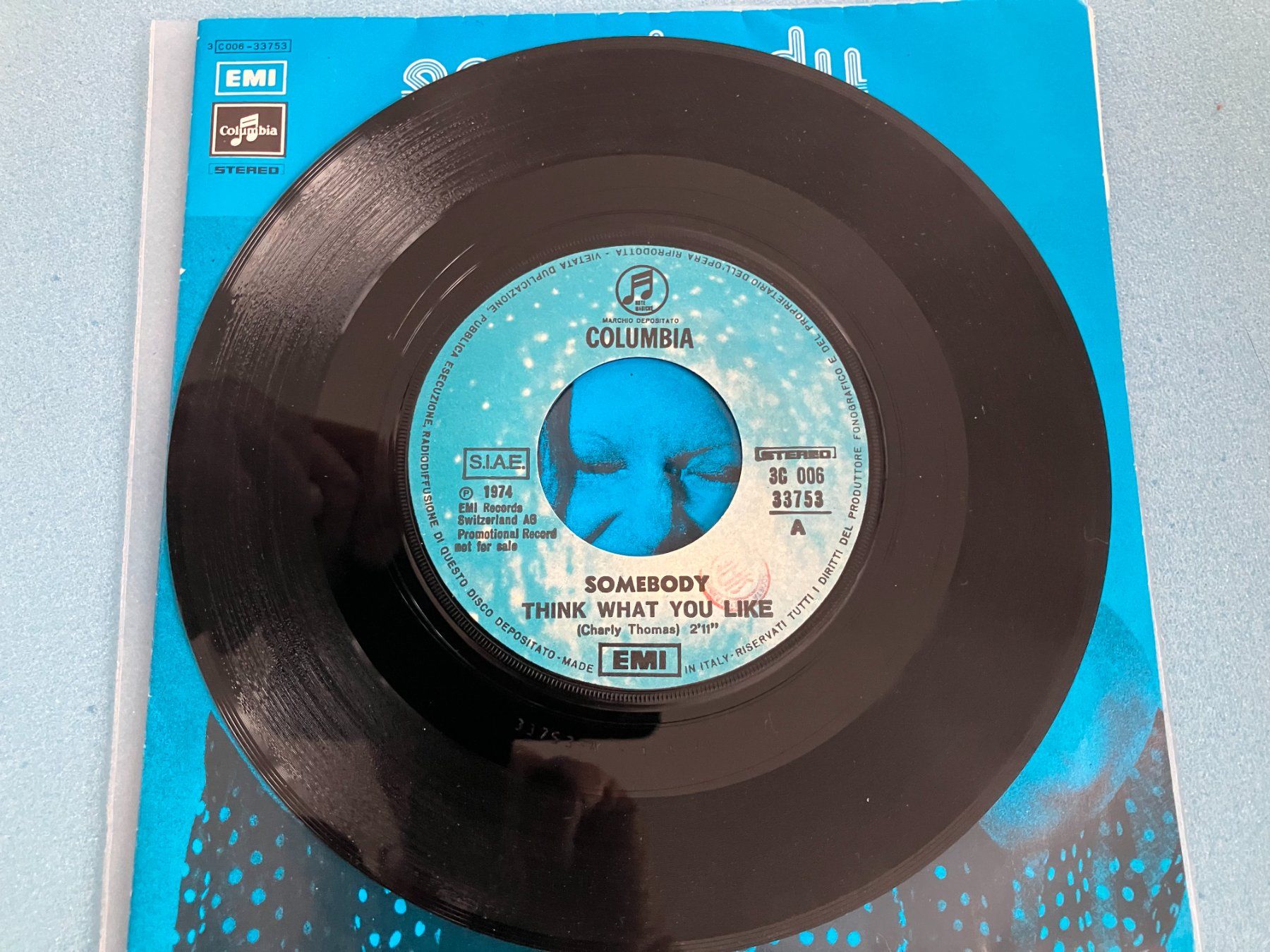 Dischi in vinile: Somebody – Usato da Aarwangen venduto da Jukebox3 3