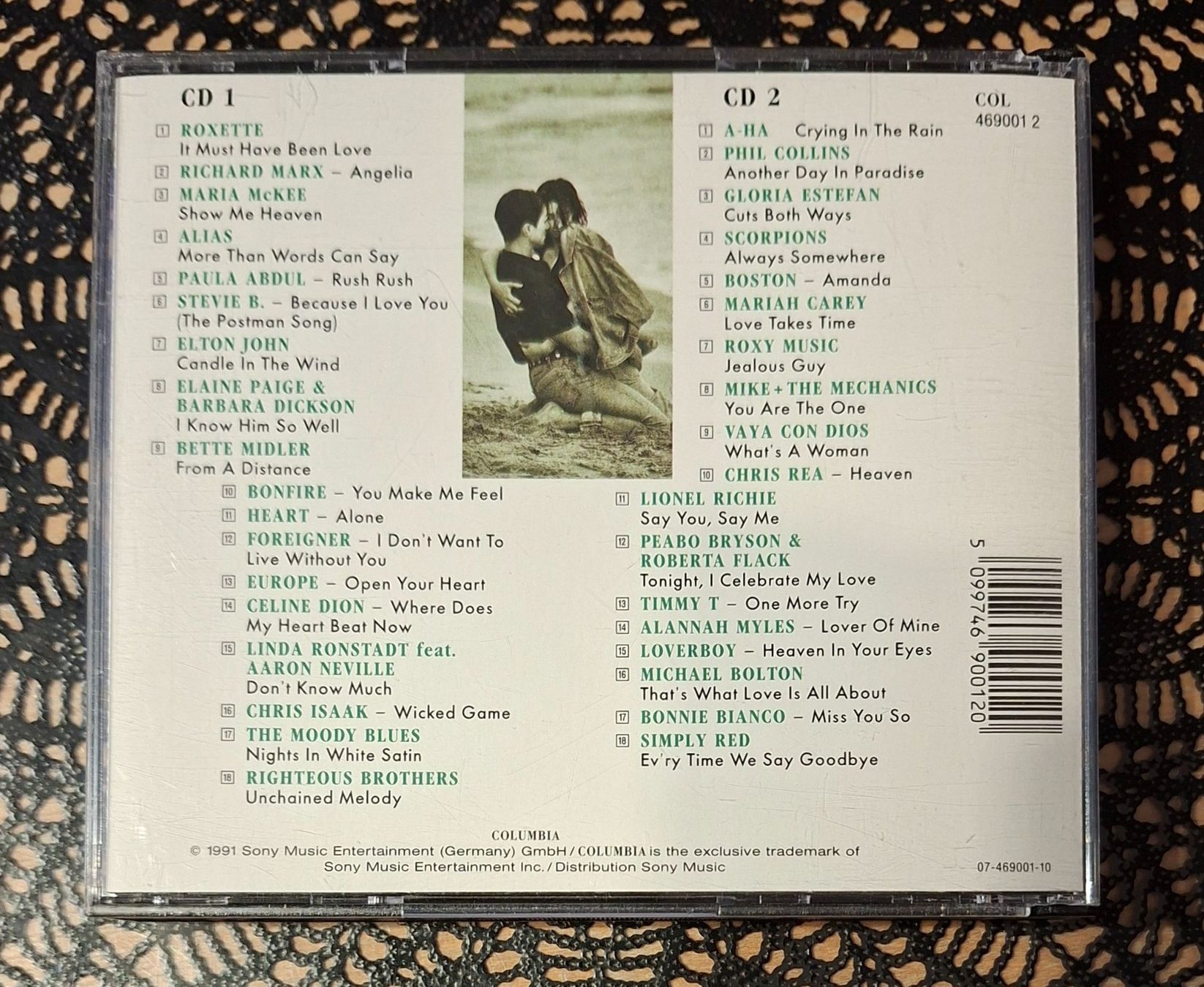 CD: Kuschelrock 5, 2CD Kuschel Balladen Compilation 1991 – Usato da Schönenberg TG venduto da Gregolino76 1