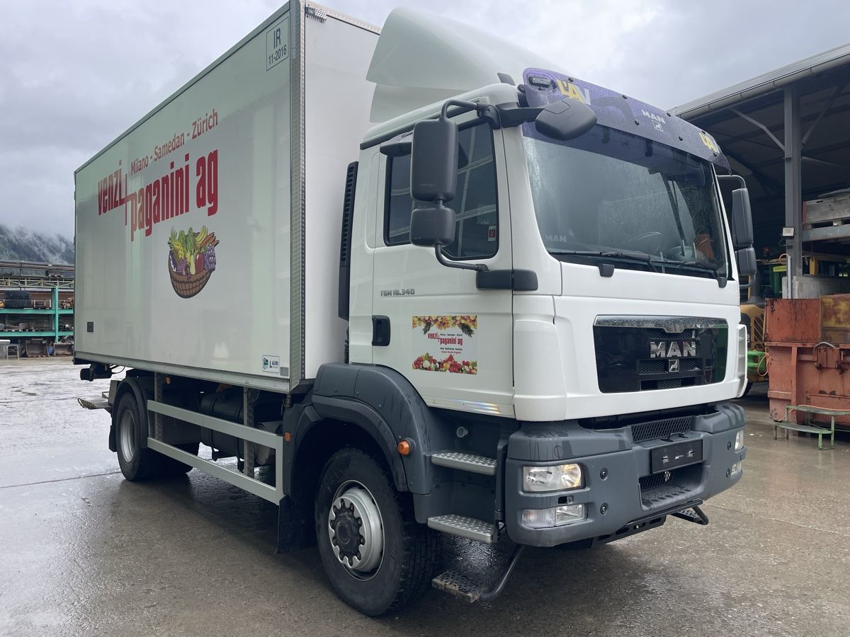 Man Lastwagen: MAN TGM 18-340 4x4 4x4 4x4 – Gebraucht aus Poschiavo von kuks01 1