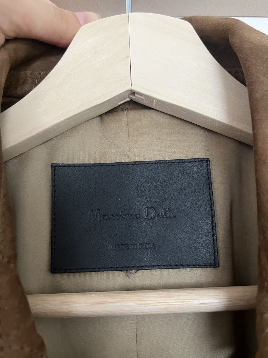 Massimo Dutti Cappotti: Massimo Dutti Wildleder Trenchcoat, Gr. S – Usato da Biel/Bienne venduto da nurrund 2