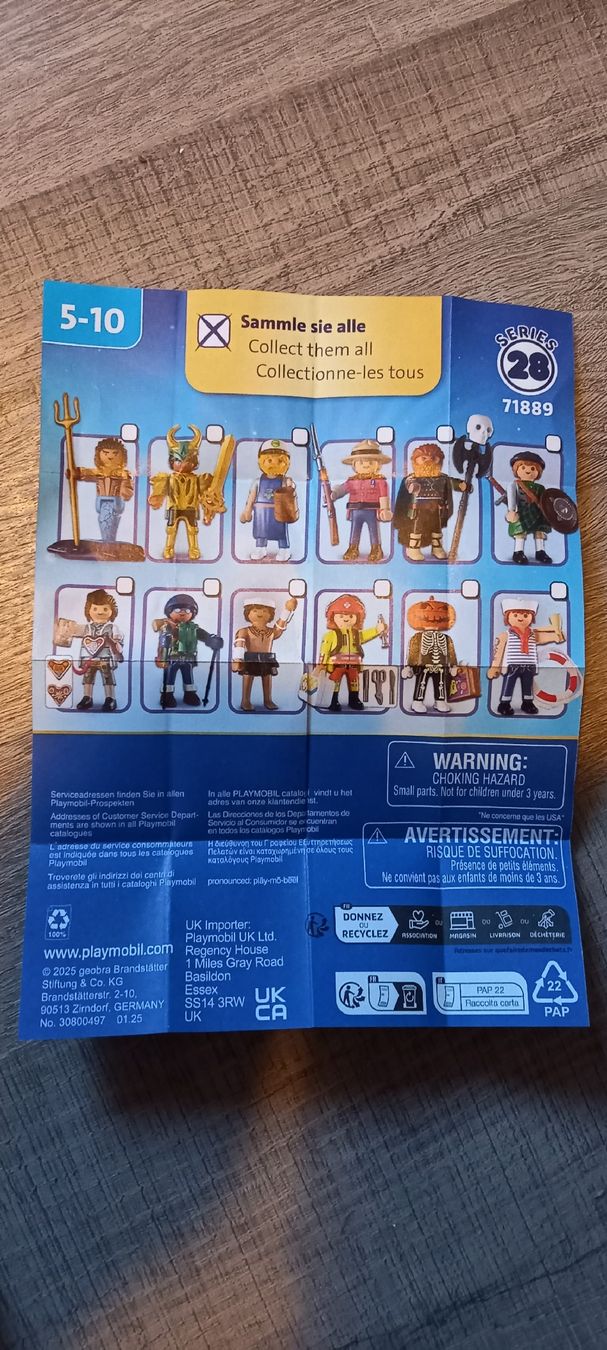 Playmobil Giocattoli: 3 Playmobil Sammelfiguren – Usato da Herisau venduto da frp_b5zm 1