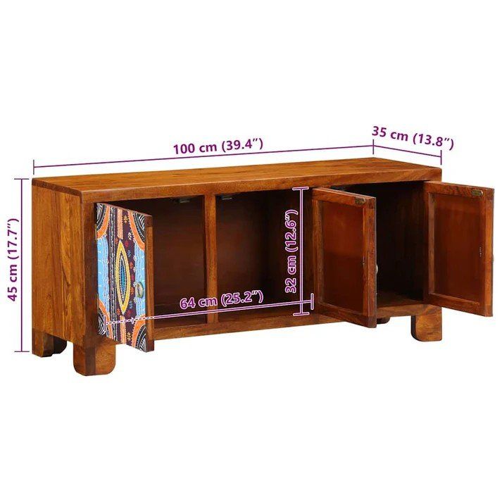 Panchine: Banc à chaussures avec stockage miel – Nuovo e nell'imballaggio originale da Broc venduto da SensuriMaison 6