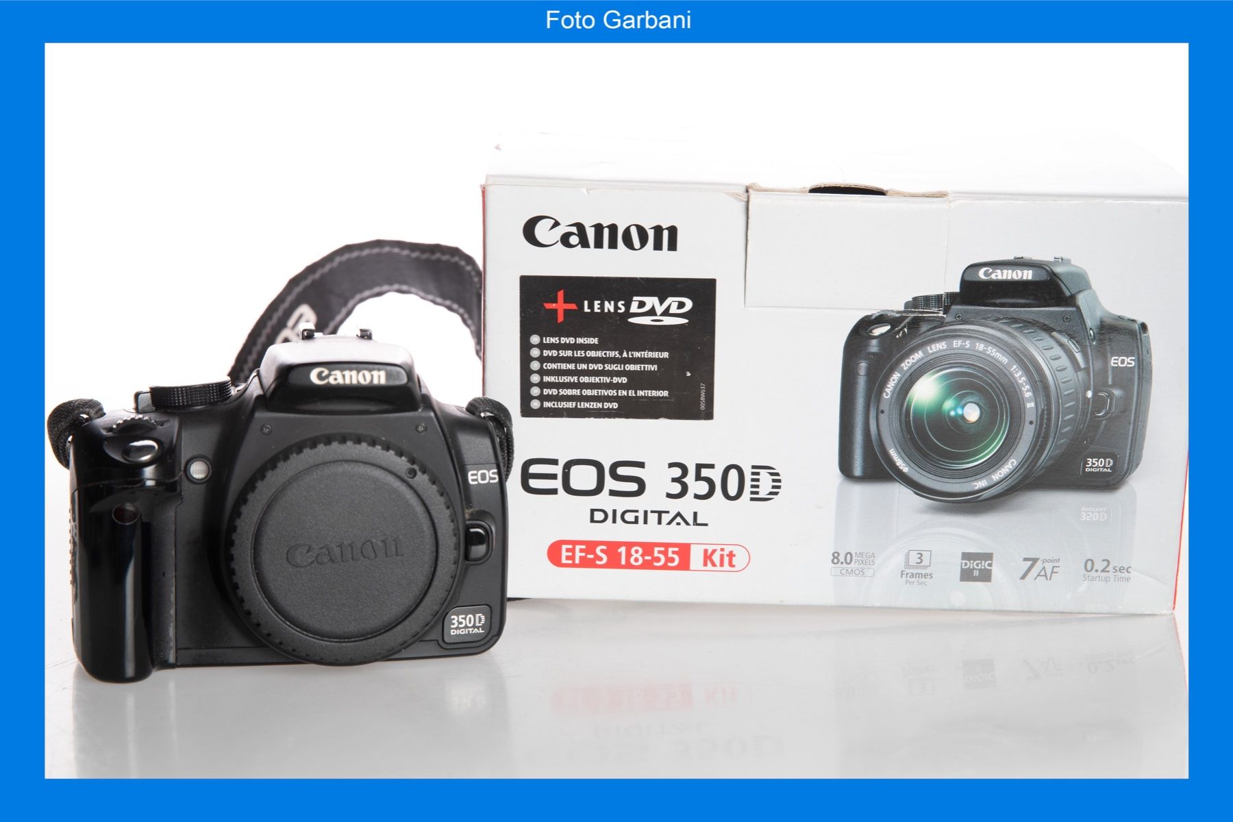 Canon Fotocamera: Canon EOS 350D solo body – Usato da Muralto venduto da FotoGarbani 1