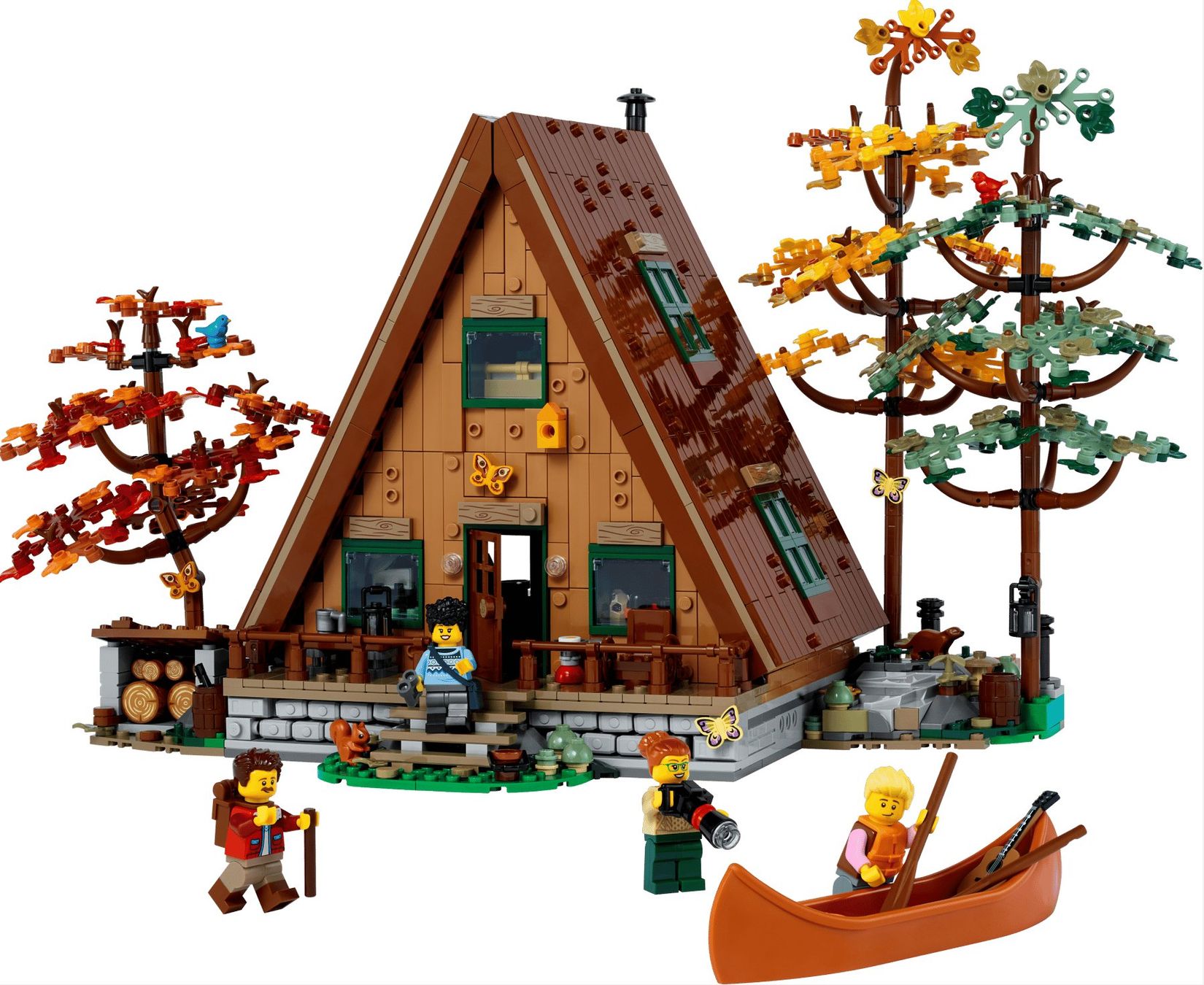 Baukästen: Klemmbausteine Set A-Frame Holzhaus / kein original – Gebraucht aus Hildisrieden von Faye11 5