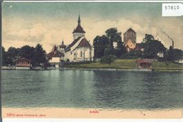 Arbon - Stadtpartie am See - Litho
