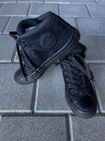 Coole Converse All Black, Grösse 36, Neu!
