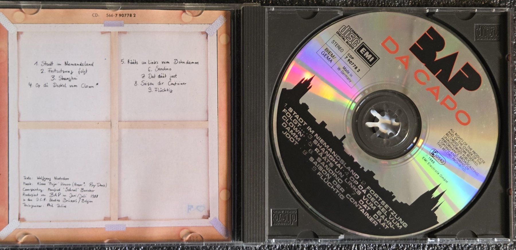 CDs: BAP - Da Capo CD – Neu (gemäss Beschreibung) aus Biberist von Beaver58 2