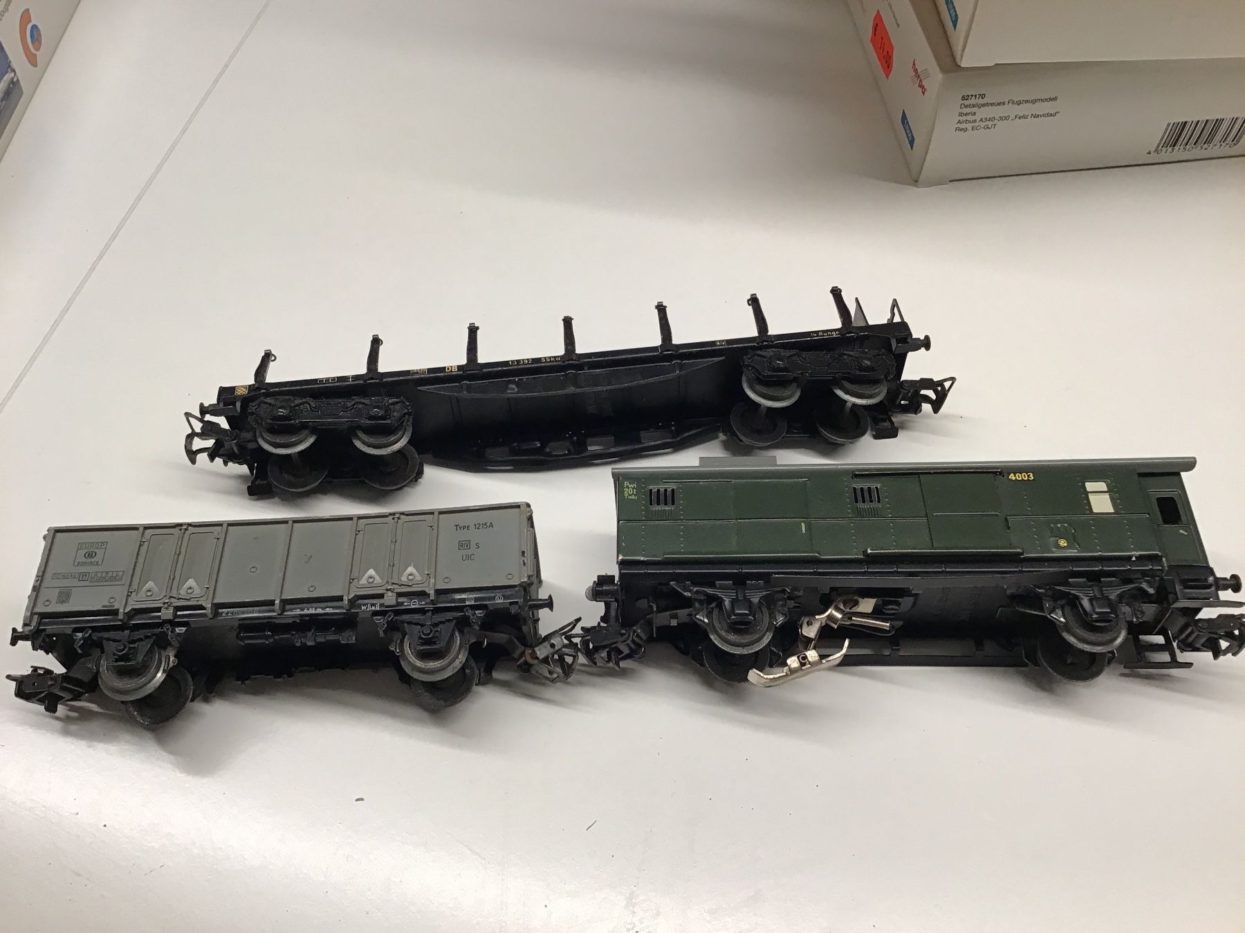 Märklin Modellini di ferrovie: Märklin Güterwagenset – Usato da Männedorf venduto da Spezial-Modelle 1