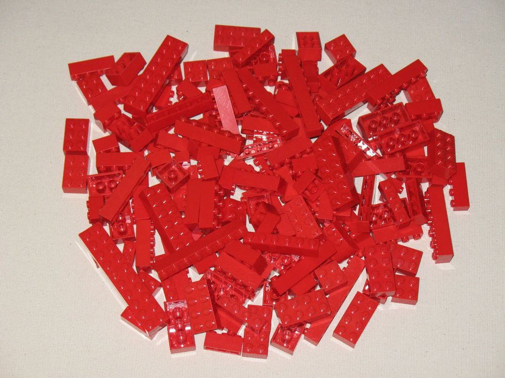Lego 150 Bausteine rot | Kaufen auf Ricardo