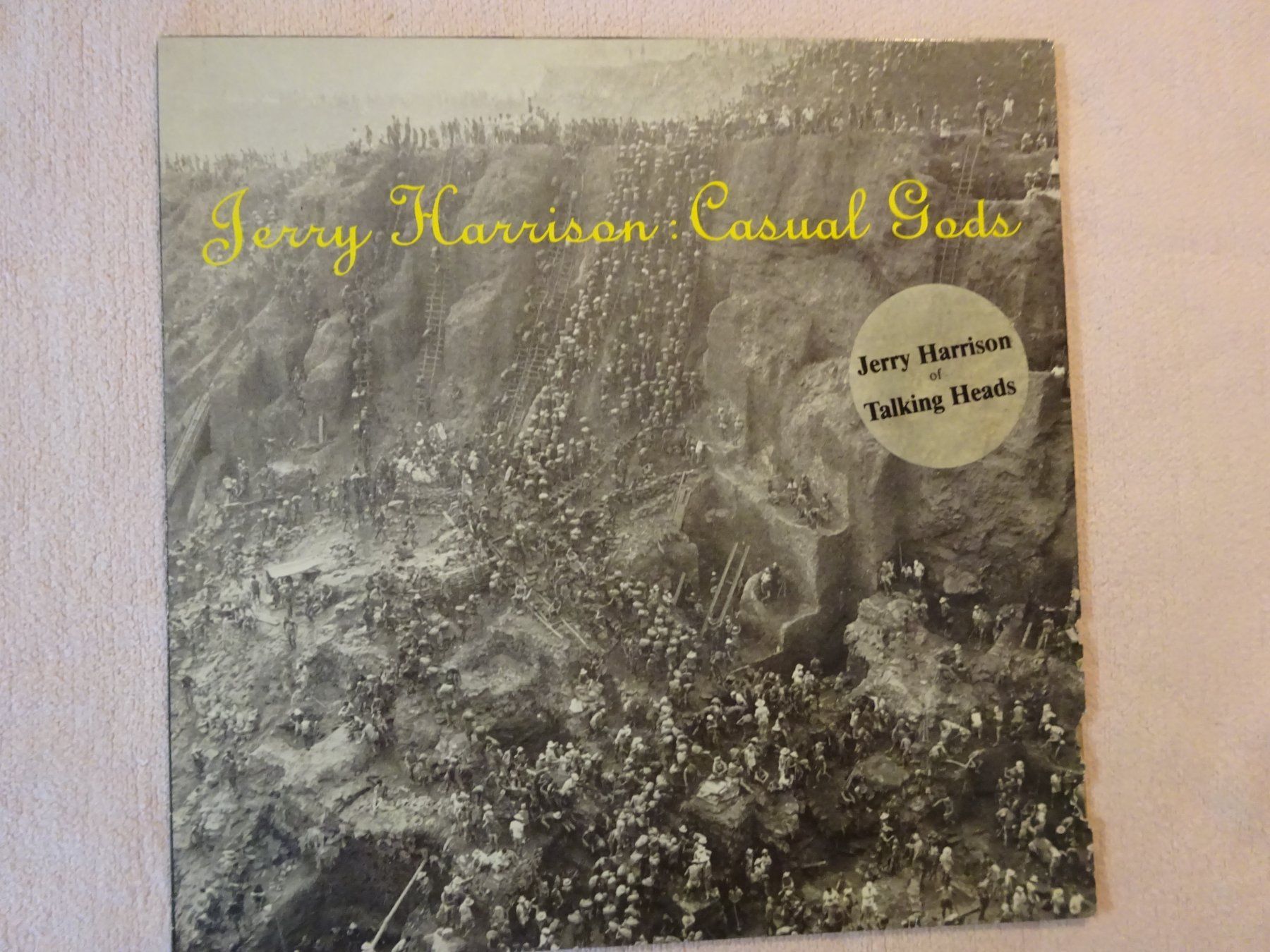Dischi in vinile: TALKING HEADS - JERRY HARRISON ** CASUAL GODS – Usato da Luzern venduto da xrayspex99 2