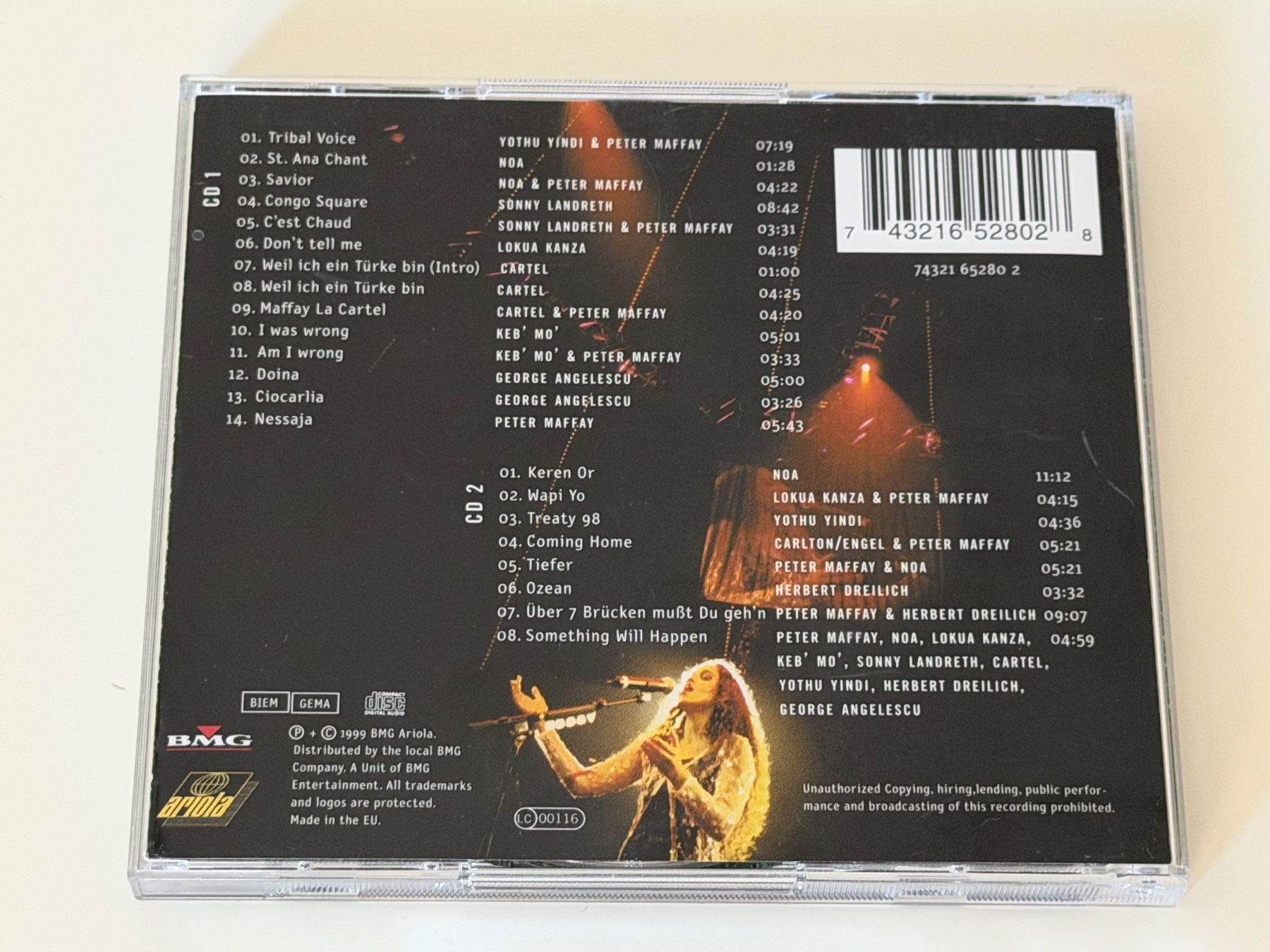 CDs: Peter Maffay Begegnungen Live CD 2 Discs Neuwertig – Neu (gemäss Beschreibung) aus Altstätten SG von sheamus 1