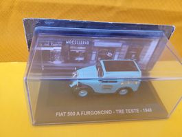 Fiat Topolino 500A fourgonnette, 1:43 DeA Collection presse