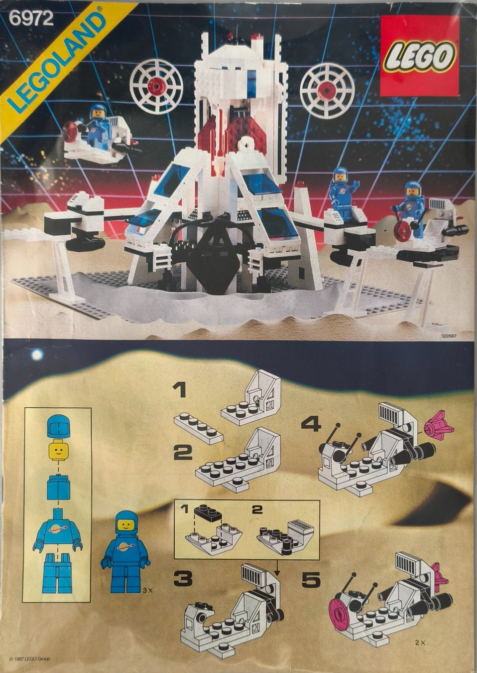 Lego Giocattoli: Lego Space, 6972 Polaris I Space Lab – Usato da Emmenbrücke venduto da Seppali 4