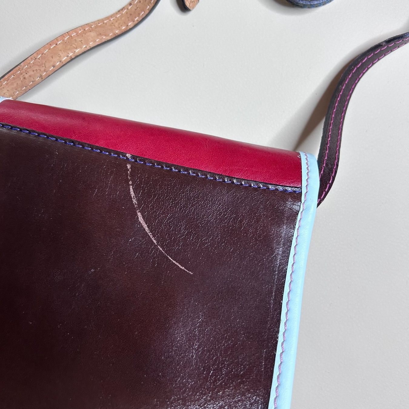Taschen für Damen: Colorful Small Leather Bag – Gebraucht aus St. Gallen von look-twice 5