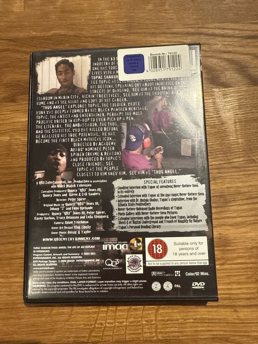 Tupac Shakur - Thug Angel (DVD) - Top Zustand! Selten | Kaufen auf Ricardo