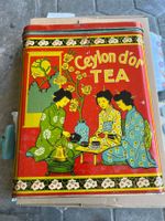Antike Blechdose Ceylon Tea, Ostermundigen Bern, Beutter
