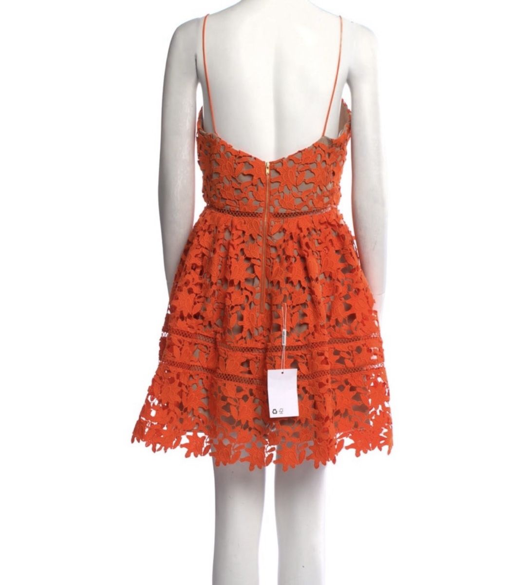 Self-Portrait Vestiti: Self-Portrait Kleid M - orange – Usato da Zug venduto da sschnide92 2