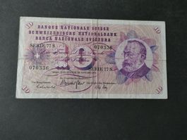 Schweiz 1972, 10 Franken