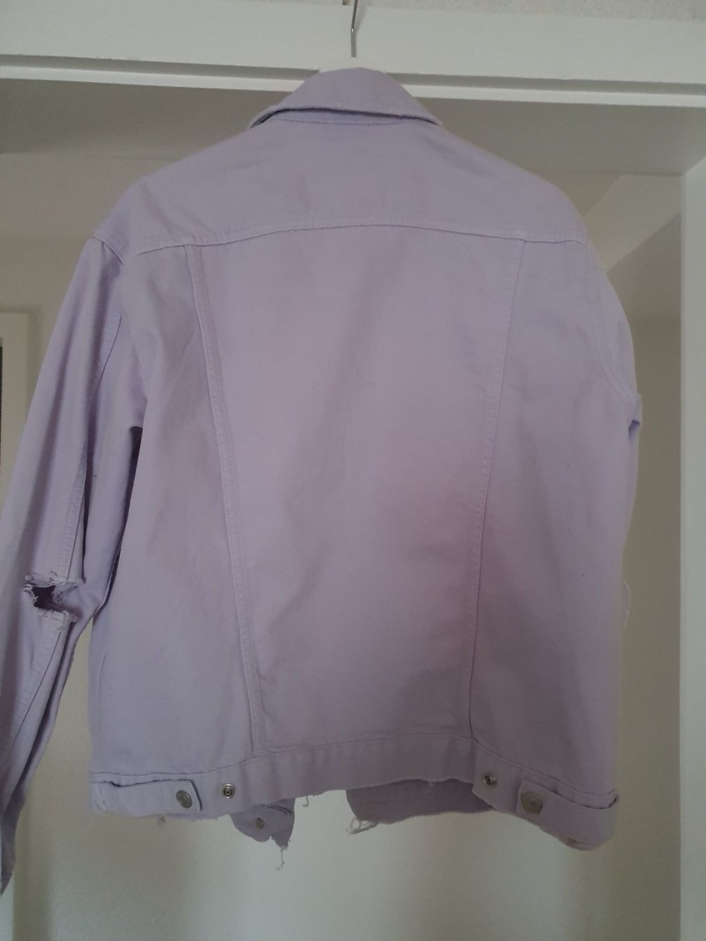 Topshop Giacche: Lila Jeansjacke – Usato da Breitenbach venduto da sabrinaa95 2
