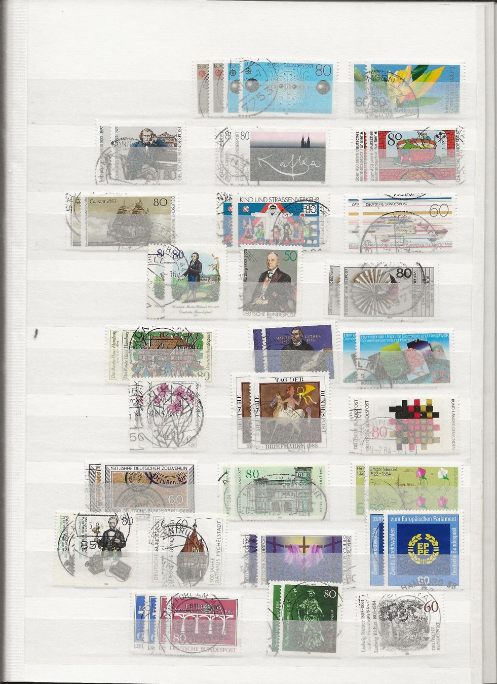 Tous les timbres: Marken Deutschland BRD gestempelt – D'occasion à Au ZH par xelagreb01 6